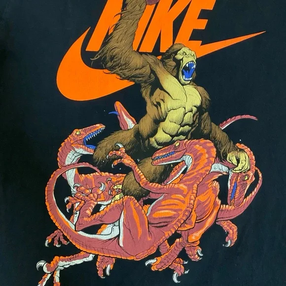 Vintage 00’s Nike Gorilla v Raptors T Shirt - Picture 3 of 6